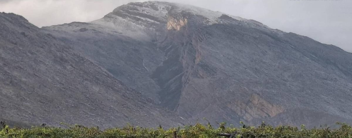 Snow on the Hex Rivier Mountain