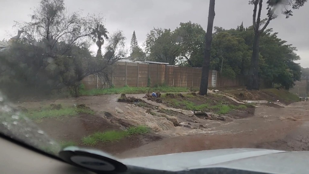 Heavy rains caused much damage over the weekend. Photo: Facebook