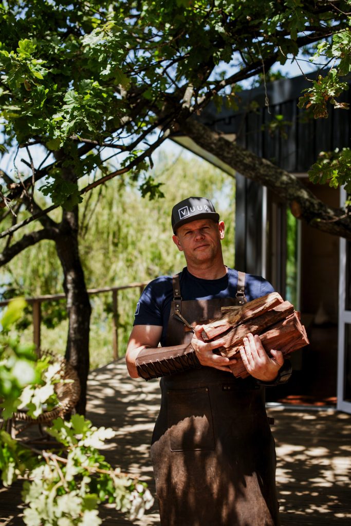 Shaun Scrooby, owner and head chef of the award-winning restaurant VUUR.