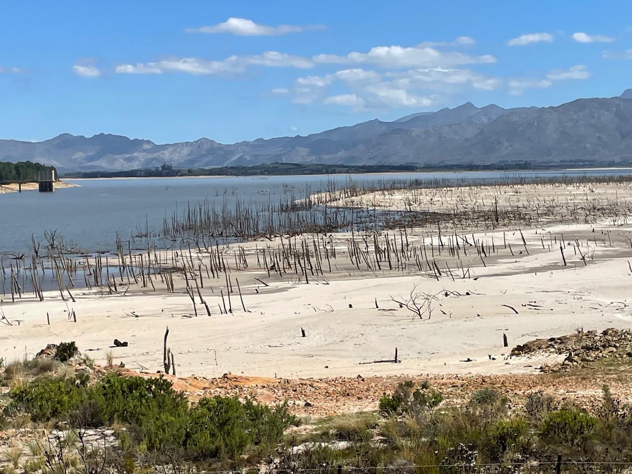Western Cape dam levels continue to fall as water restrictions loom