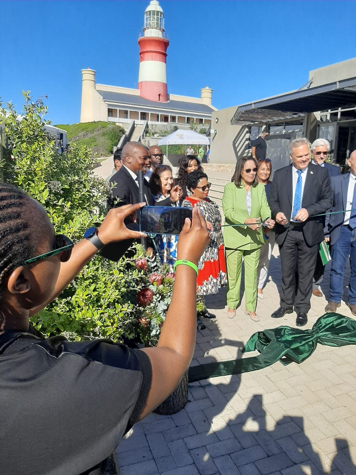 Patricia de Lille open vuurtoring by die mees Suidelike punt van Afrika