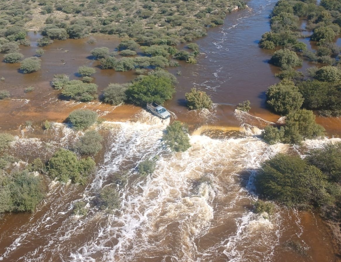 One of the scenes in the wider Taung area where a rescue operation took place.