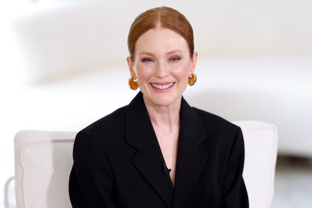 Julianne Moore attends the Kering Women in Motion Talk on the sidelines of the 79th Cannes Film Festival.