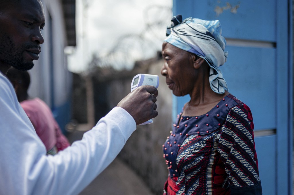 Ebola virus outbreak in Goma, Congo.