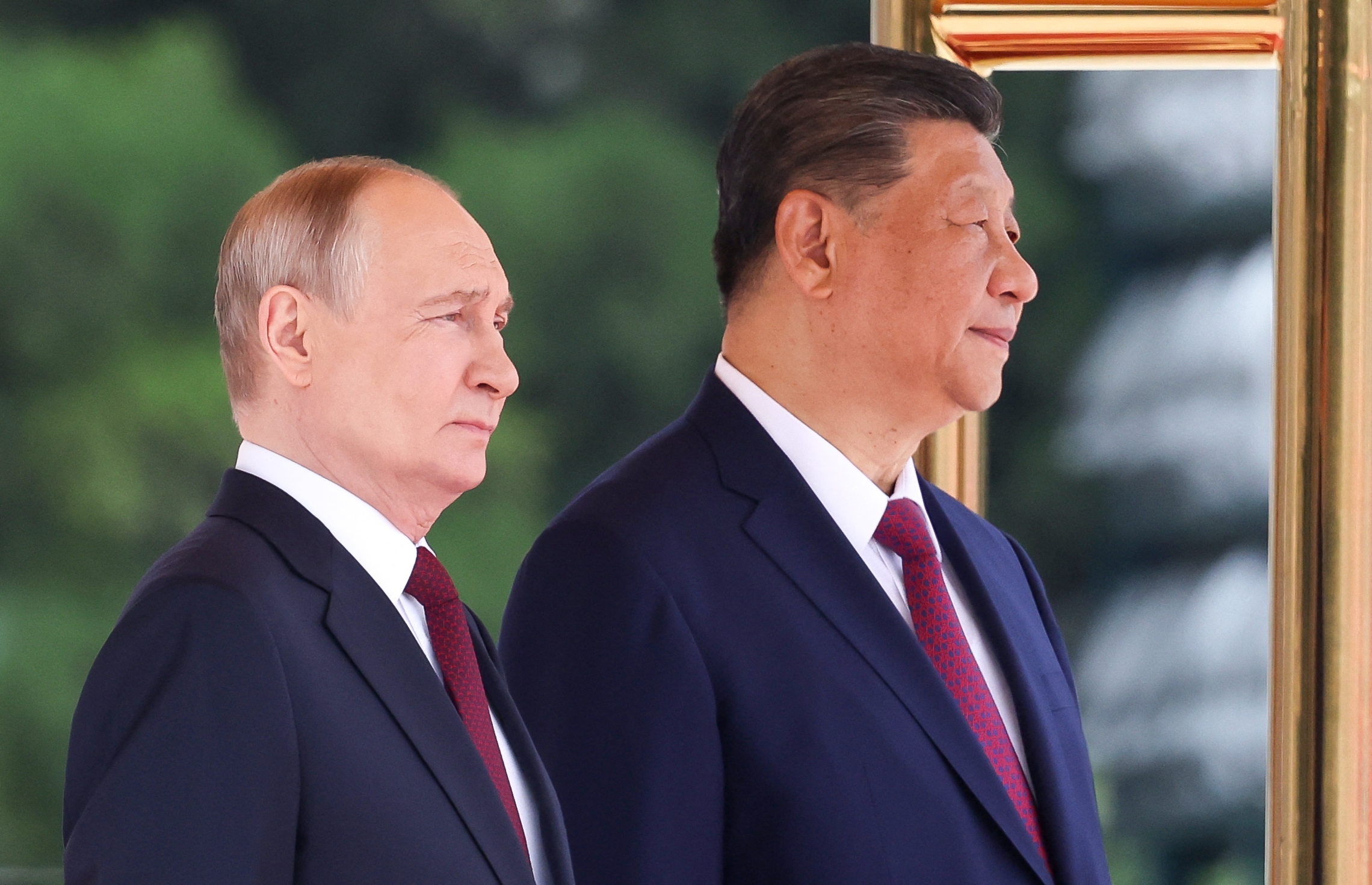 Russia's President Vladimir Putin and China's President Xi.