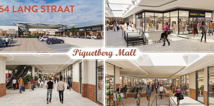 Argitek-voorstel van die opwindende nuwe Piquetberg Mall
