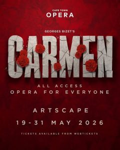 Cape Town Opera to present ‘Carmen’ at Artscape this May
