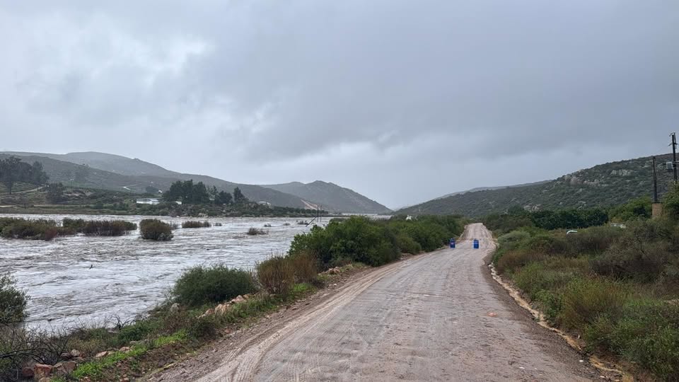 Several roads in the Cederberg municipal area are closed. Photo: Cederberg Municipality
