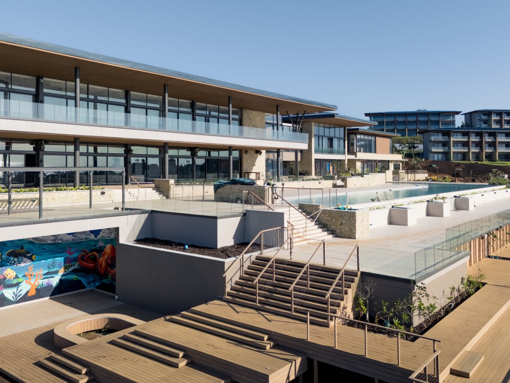 The newly developed Club Med resort in KwaZulu-Natal.
