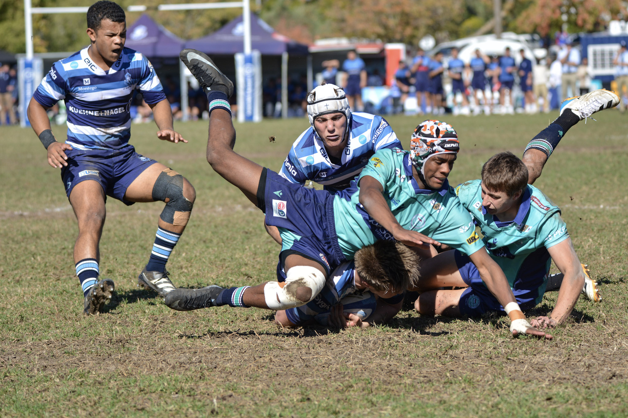 It was a brutal physical contest between Stellenberg and Boys High.