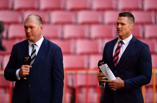 Schalk Burger and Jean de Villiers.