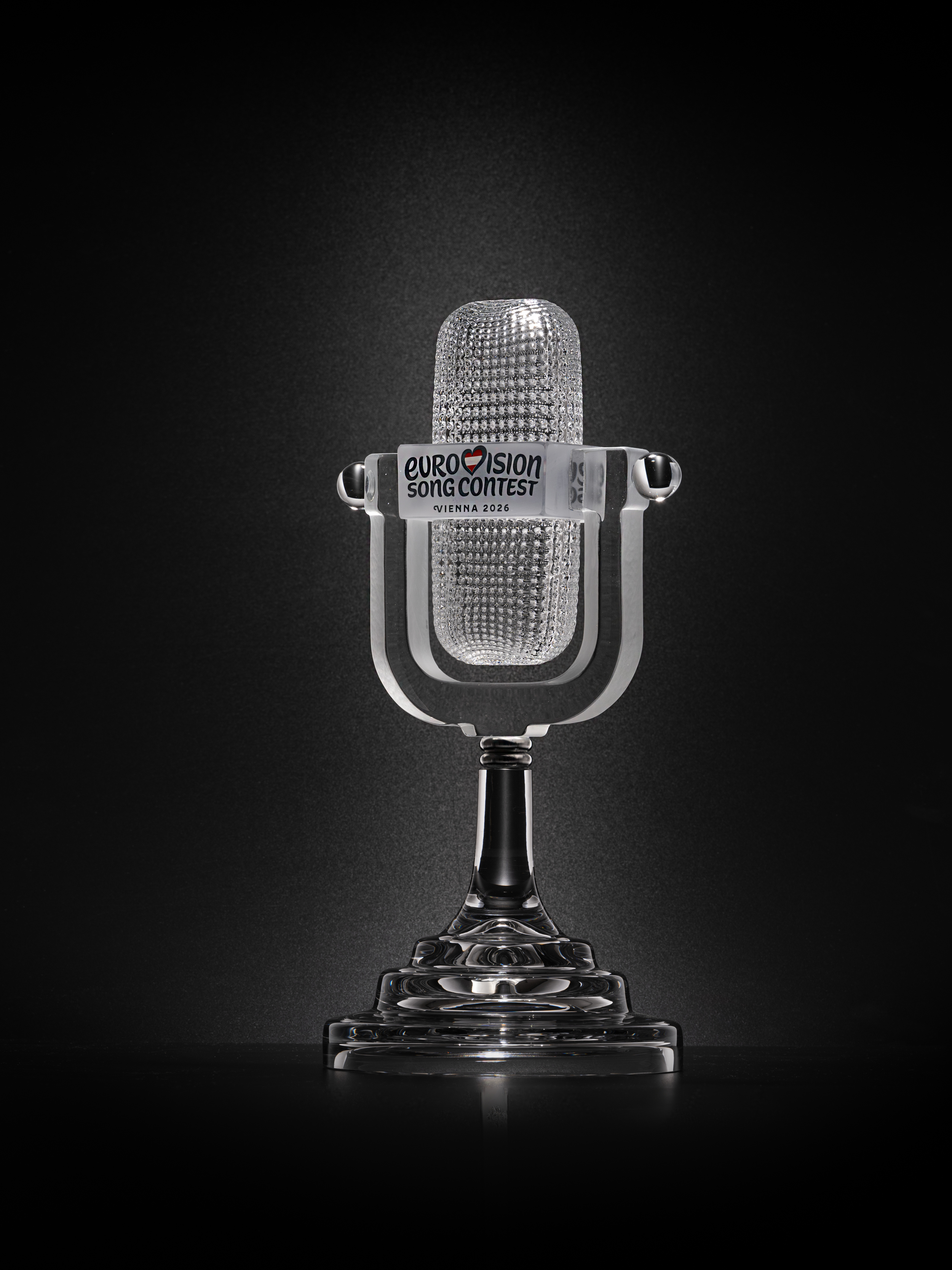 The trophy of the Eurovision Song Contest 2026.