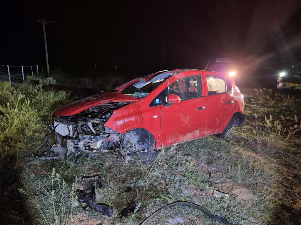 Branwin Beukes motorwrak.