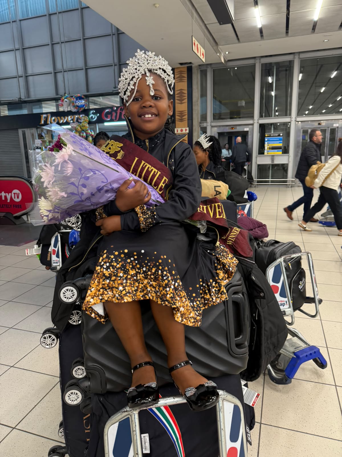 Lesedi Khatoane (7) from Welkom is the new Little Miss Universe 2026
