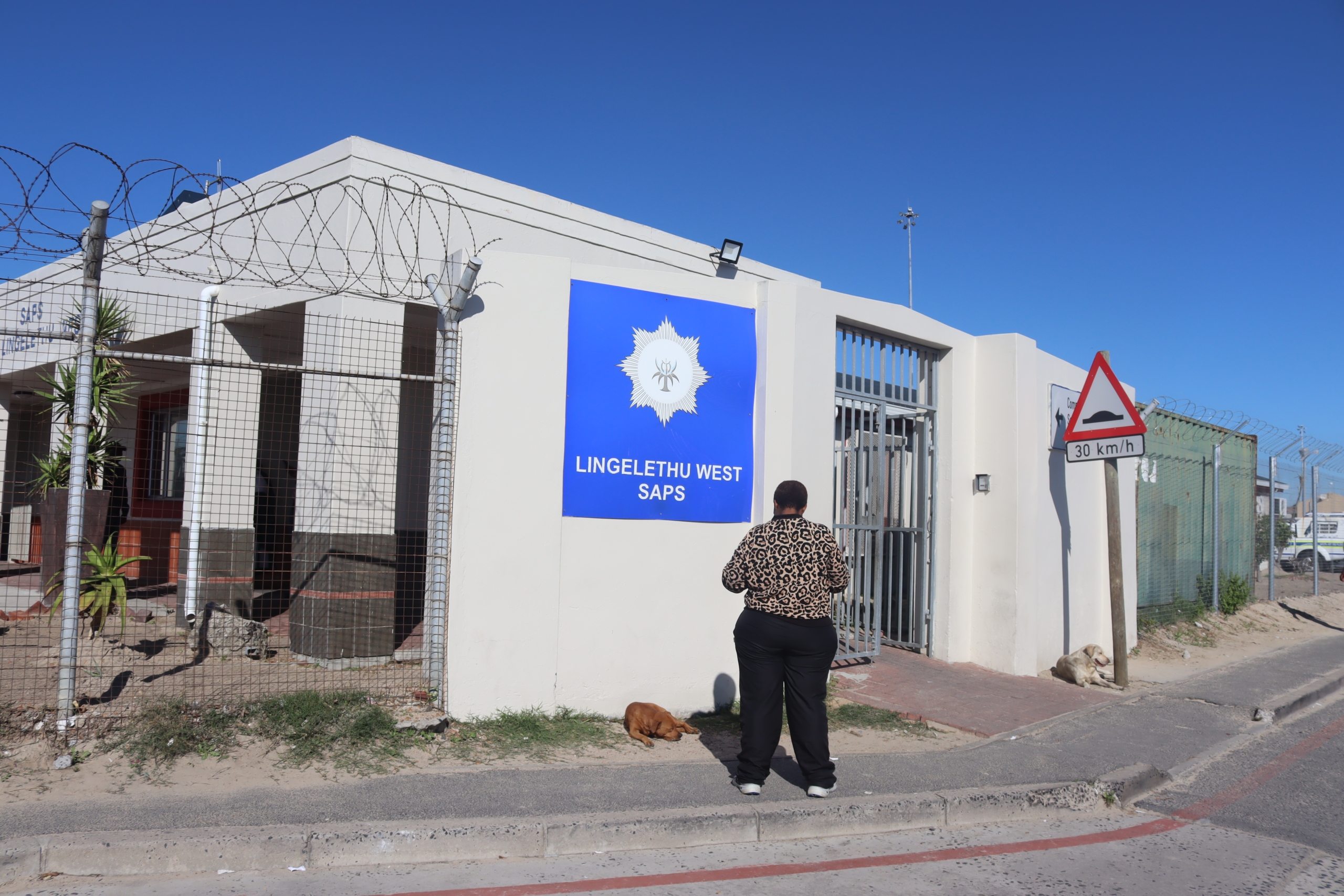 Lingelethu-West Police Station. PHOTO: UNATHI OBOSE