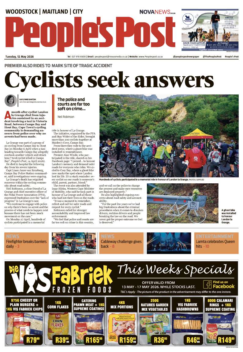 People’s Post Woodstock/Maitland/City E-edition 12 May 2026
