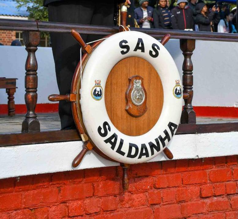 Die SAS Saldanha-vlootbasis was ook geraak deur die krag wat afgesit is. Foto: SA National Defence Force