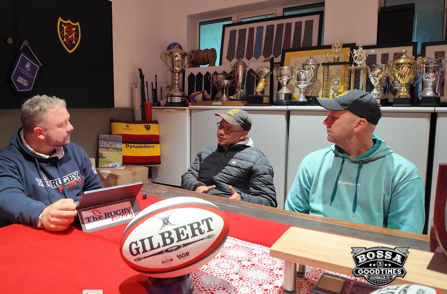 andy Daniel sits down with Adrian Kay and Charl Greef of Hamiltons rugby clun.