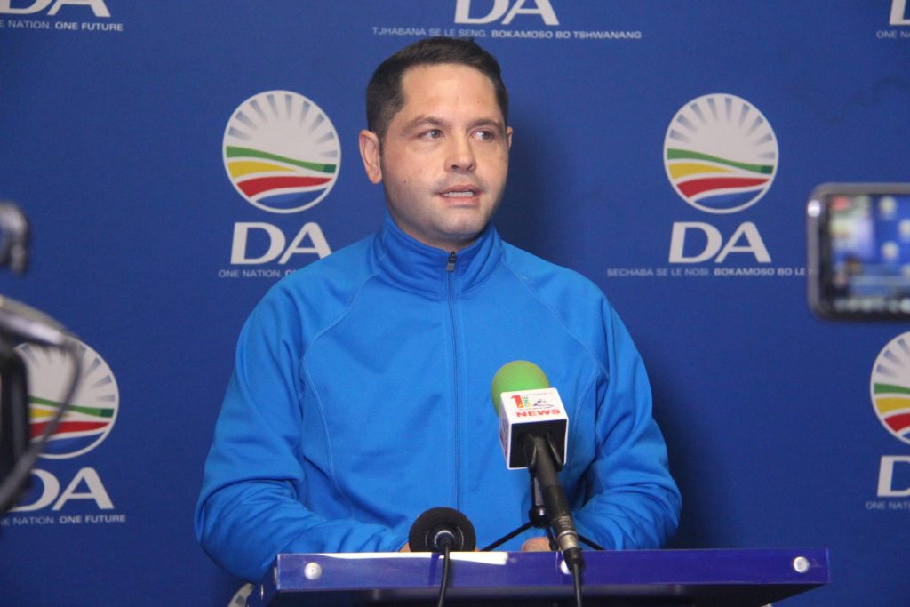 DA Councillor Tjaart van der Walt
