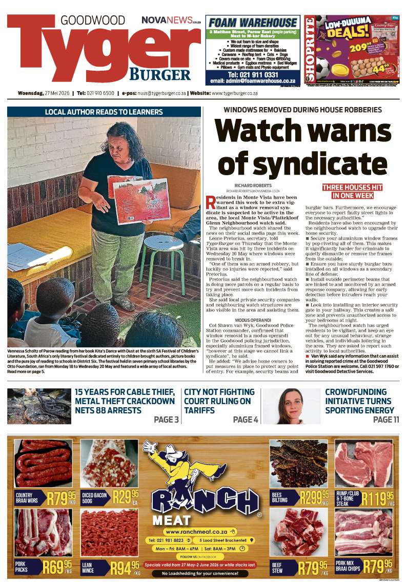 TygerBurger | Goodwood | E-edition | 27 May 2026