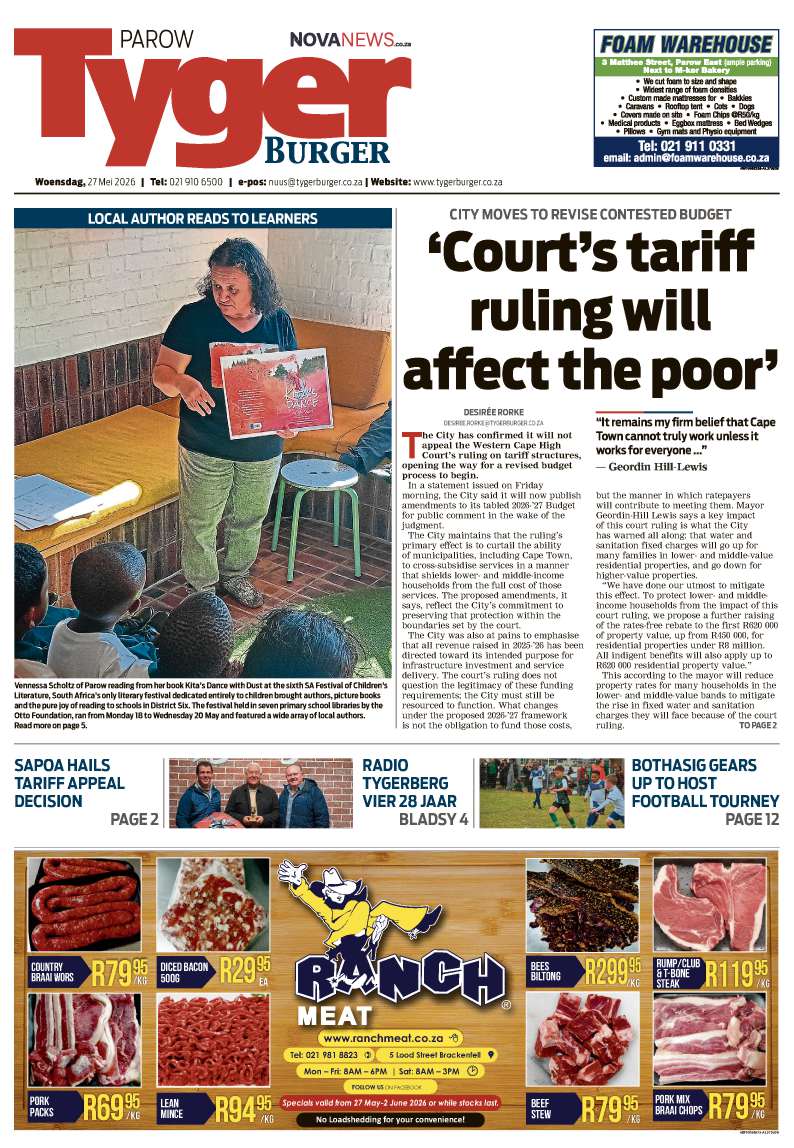 TygerBurger | Parow | E-edition | 27 May 2026