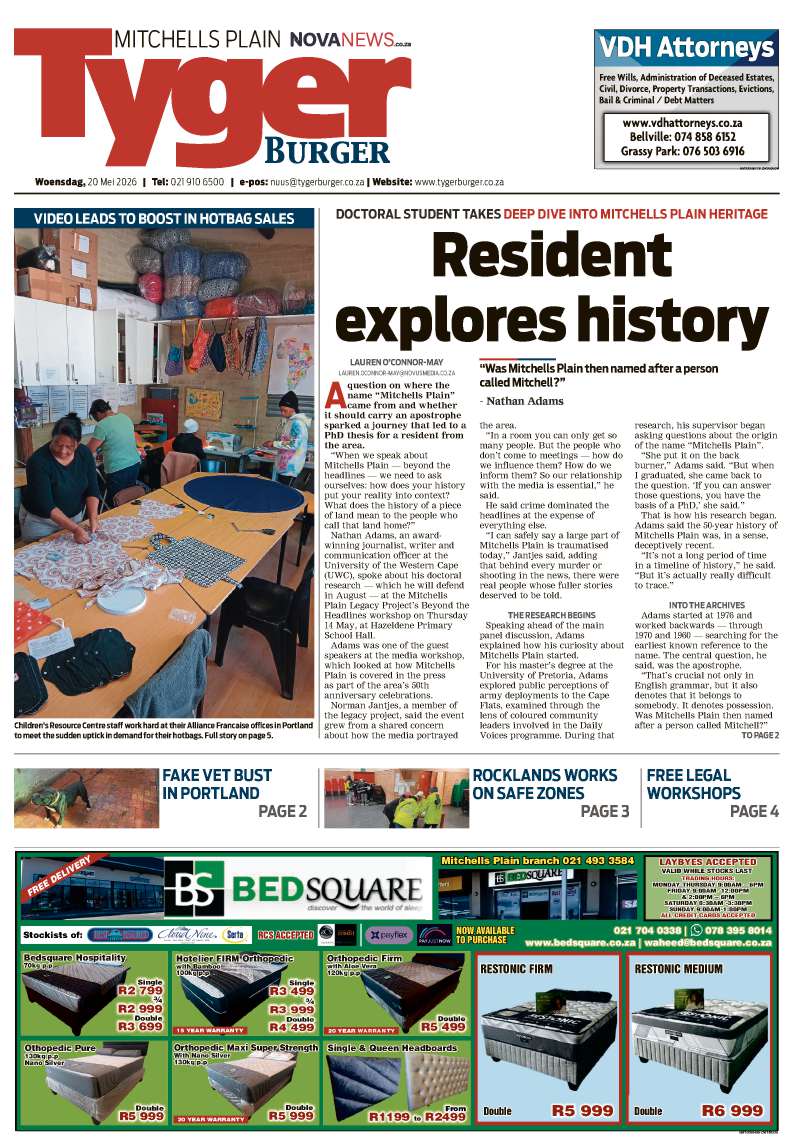 TygerBurger | Mitchells Plain | E-edition | 20 May 2026