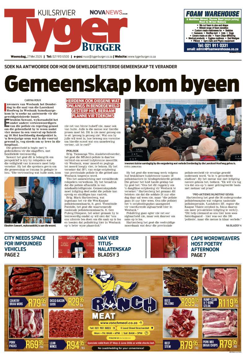 TygerBurger | Kuilsrivier | E-edition | 27 May 2026