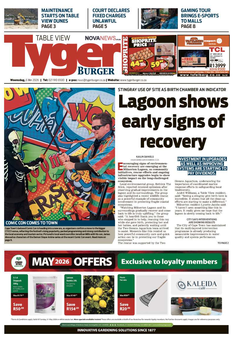 TygerBurger | Table View | E-edition | 6 May 2026