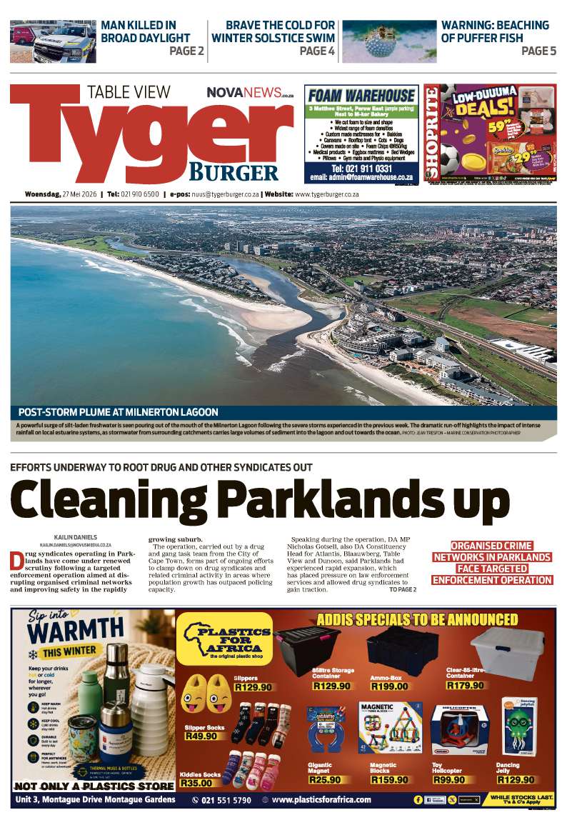 TygerBurger | Table View | E-edition | 27 May 2026