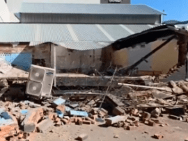 Durban building collapse.