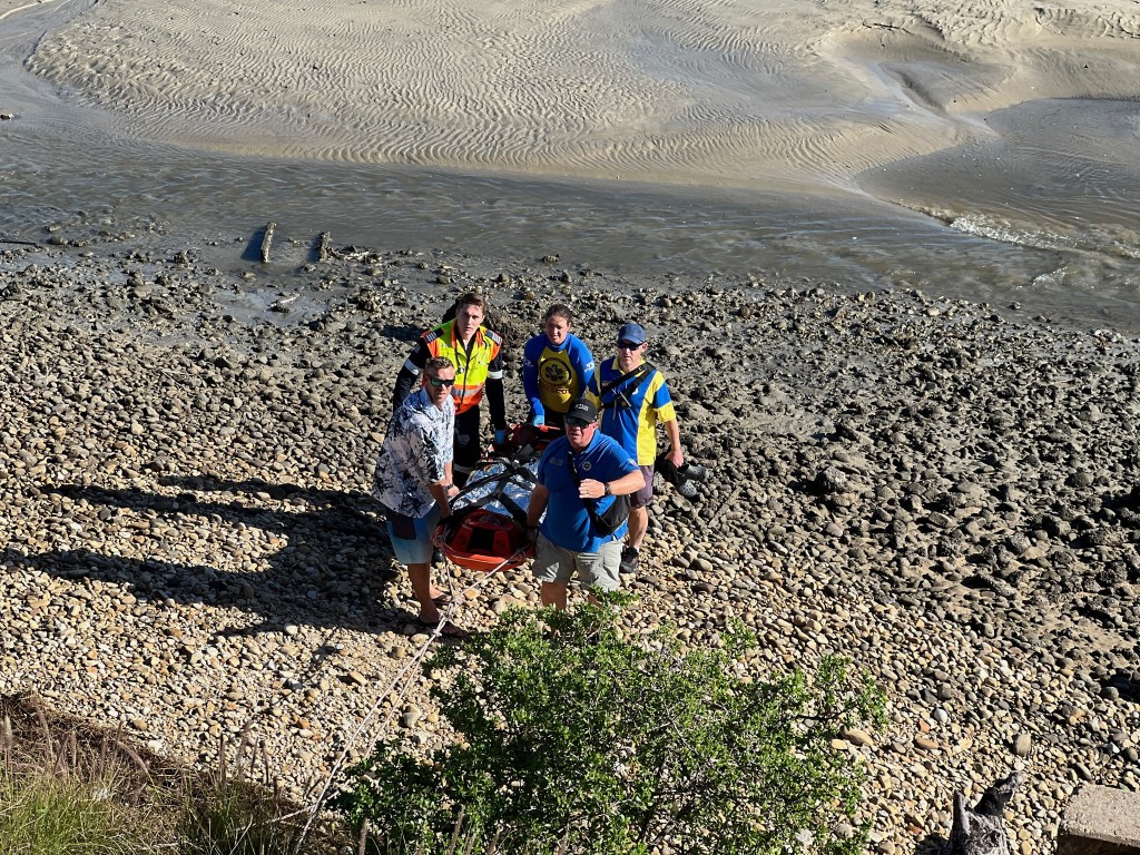 The Coastal Water Rescue squad was activated to respond to the Swartkops River N2 bridge  following reports of a vehicle that left the road, went over the bridge and was in the water. PHOTO: Coastal Water Rescue