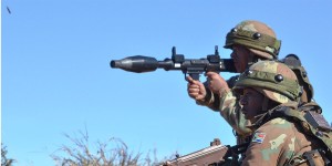 Assault rifles and grenade launcher stolen from SANDF base