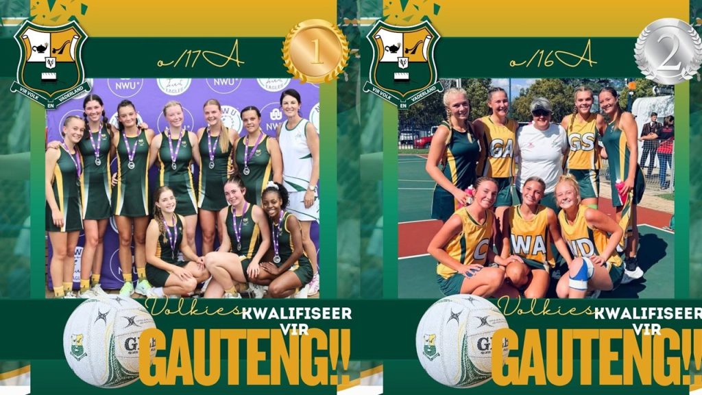 Glorieryke seisoen vir Hoër Volkskool Netbal by Sedibeng Liga