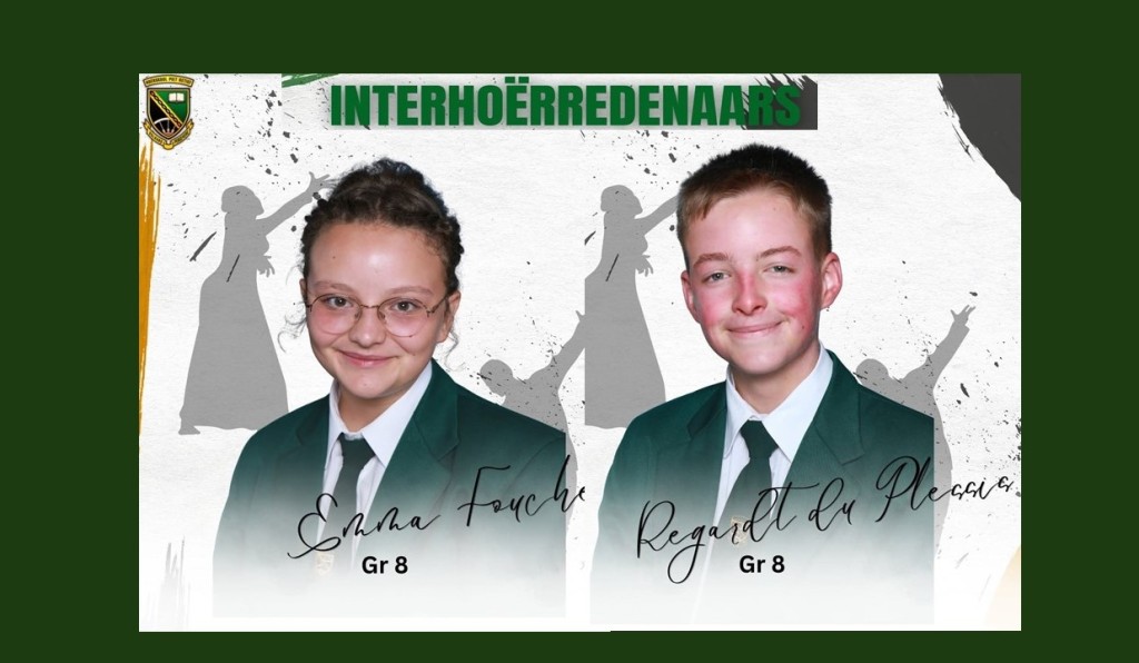 Vier talentvolle leerders gekies vir Interhoër Redenaarsspan