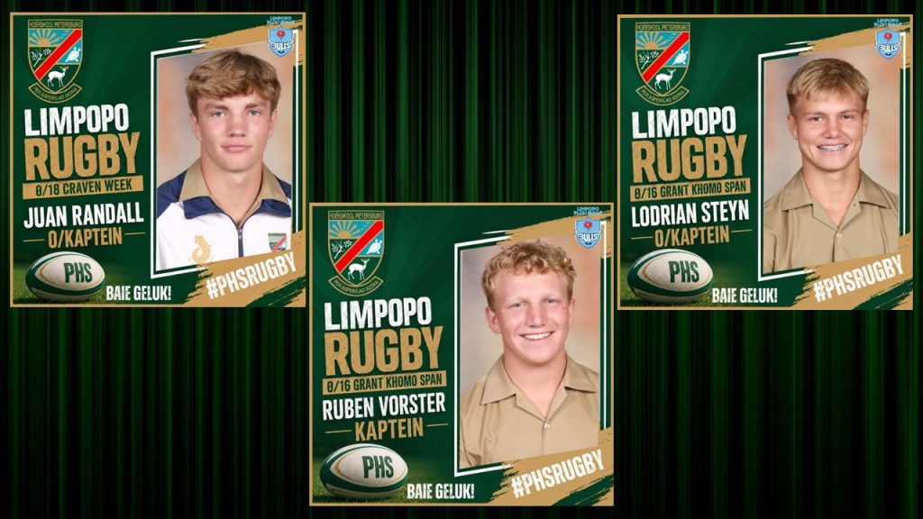Rugby-leierskap van formaat - Hoërskool Pietersburg se trots