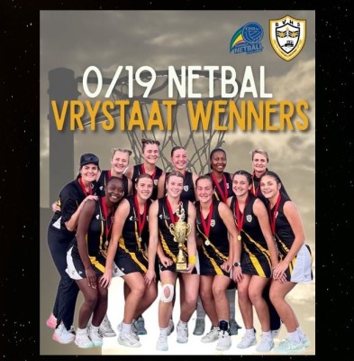 Eerste netbalspan maak geskiedenis - BVHS beste in Vrystaat