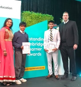 St Charles College Shines at Prestigious Cambridge Awards