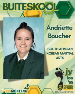 South African Korean Martial Arts – Hoërskool Montana