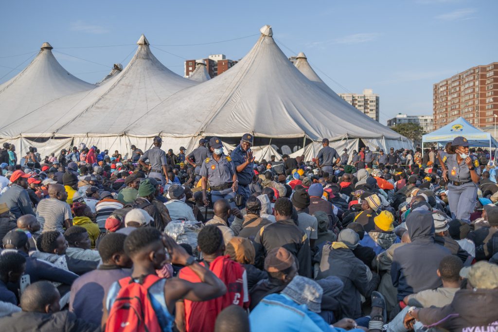 Anti-migrant protests, South Africa.
