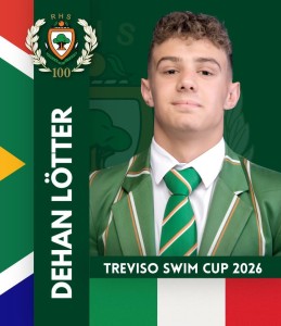 Hoërskool Rustenburg ster-swemmers  op internasionale vlak!