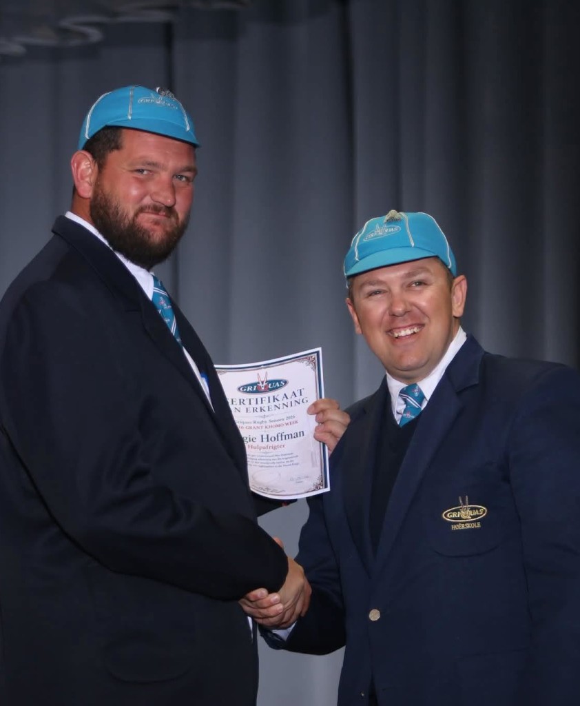 Griekwa Capping-seremonie by Hoërskool Duineveld