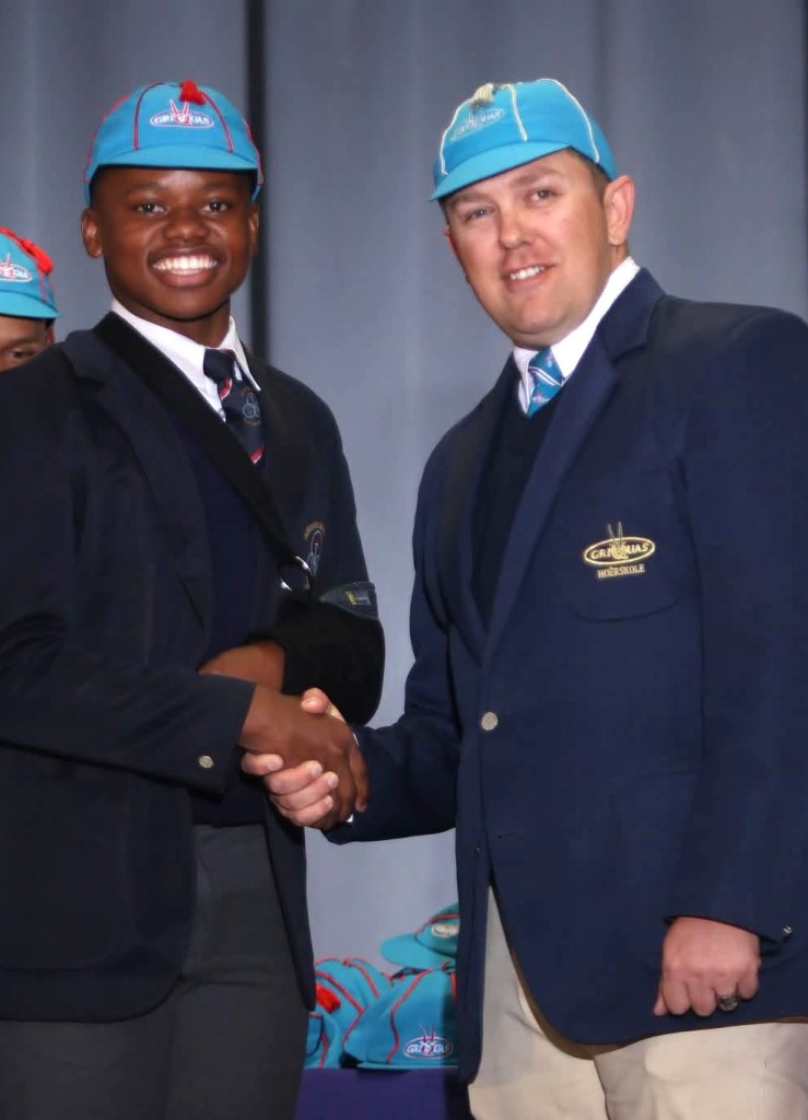 Griekwa Capping-seremonie by Hoërskool Duineveld