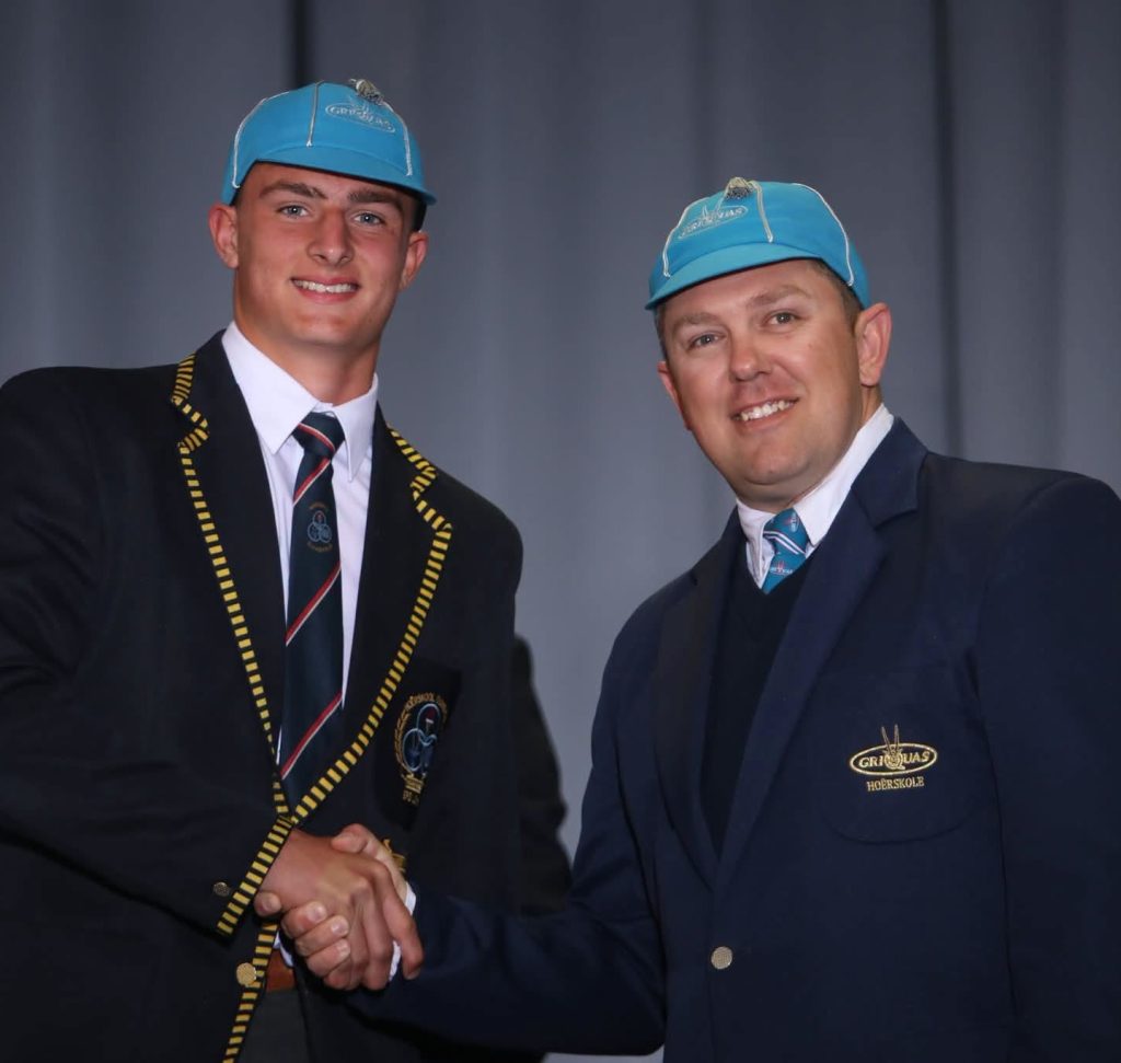 Griekwa Capping-seremonie by Hoërskool Duineveld