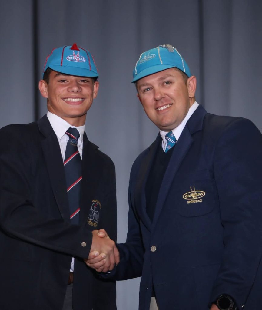 Griekwa Capping-seremonie by Hoërskool Duineveld