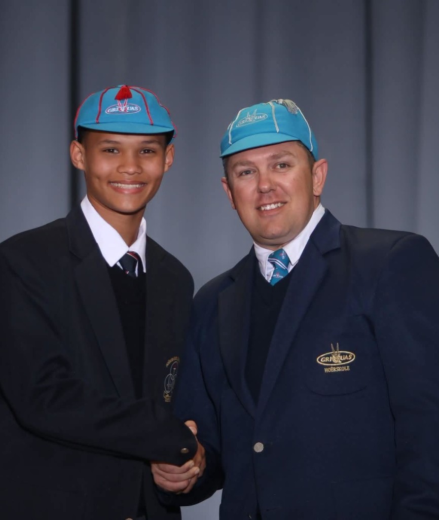 Griekwa Capping-seremonie by Hoërskool Duineveld