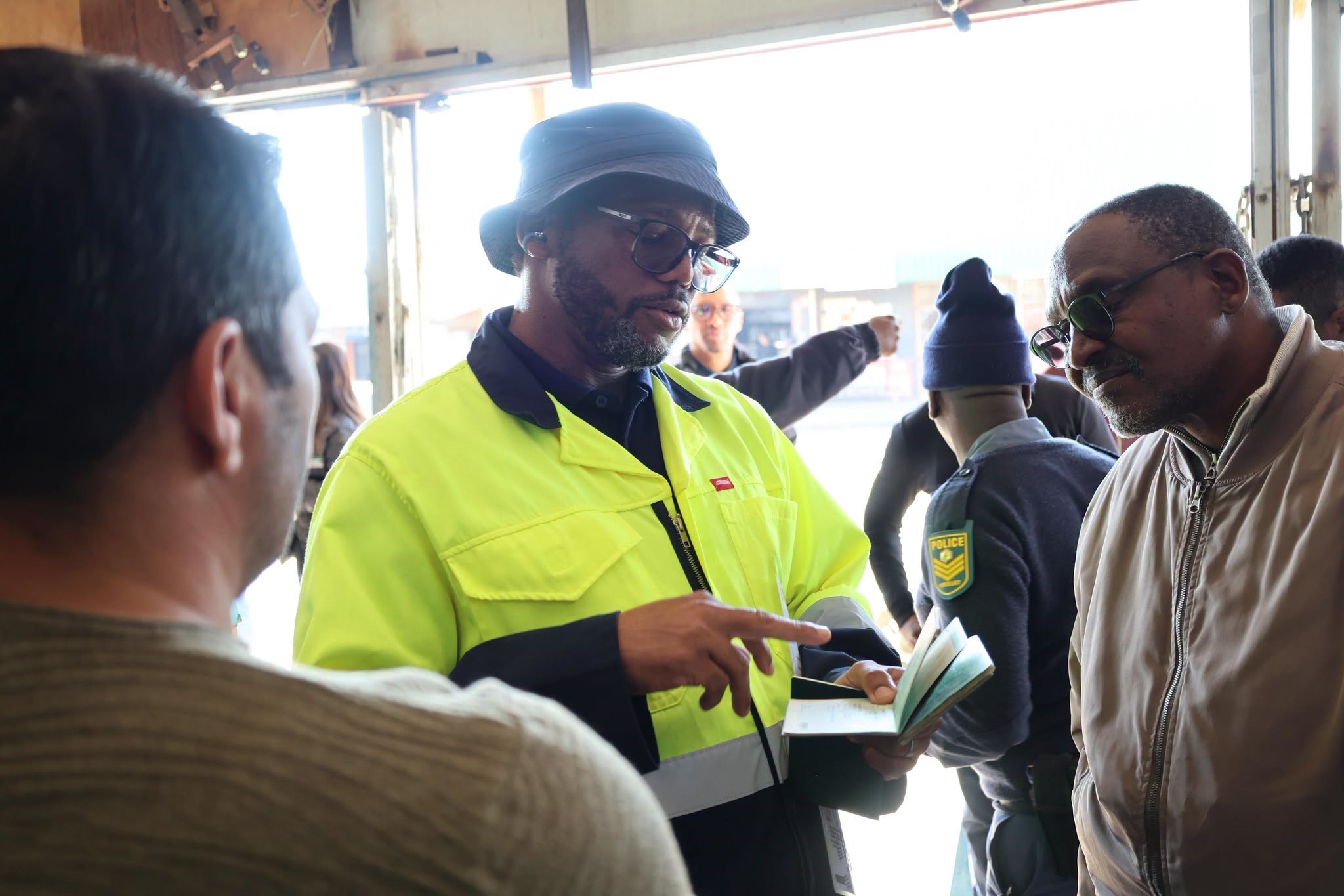 The Department of Employment and Labour blitz inspection in Thaba Nchu, led by Deputy Minister Jomo Sibiya,