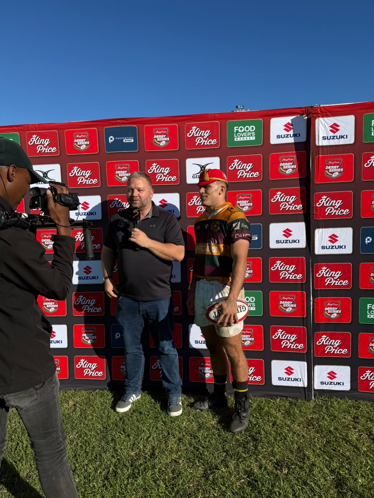 Corné Niemand was named King of the Match in the King Price derby series match between Paul Roos and Paarl Gim.