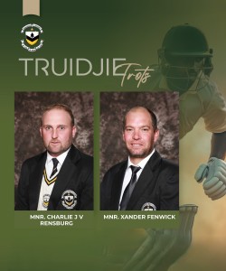 Twee Krieketafrigters vir Vrystaat Jeugkrieketbestuur verkies