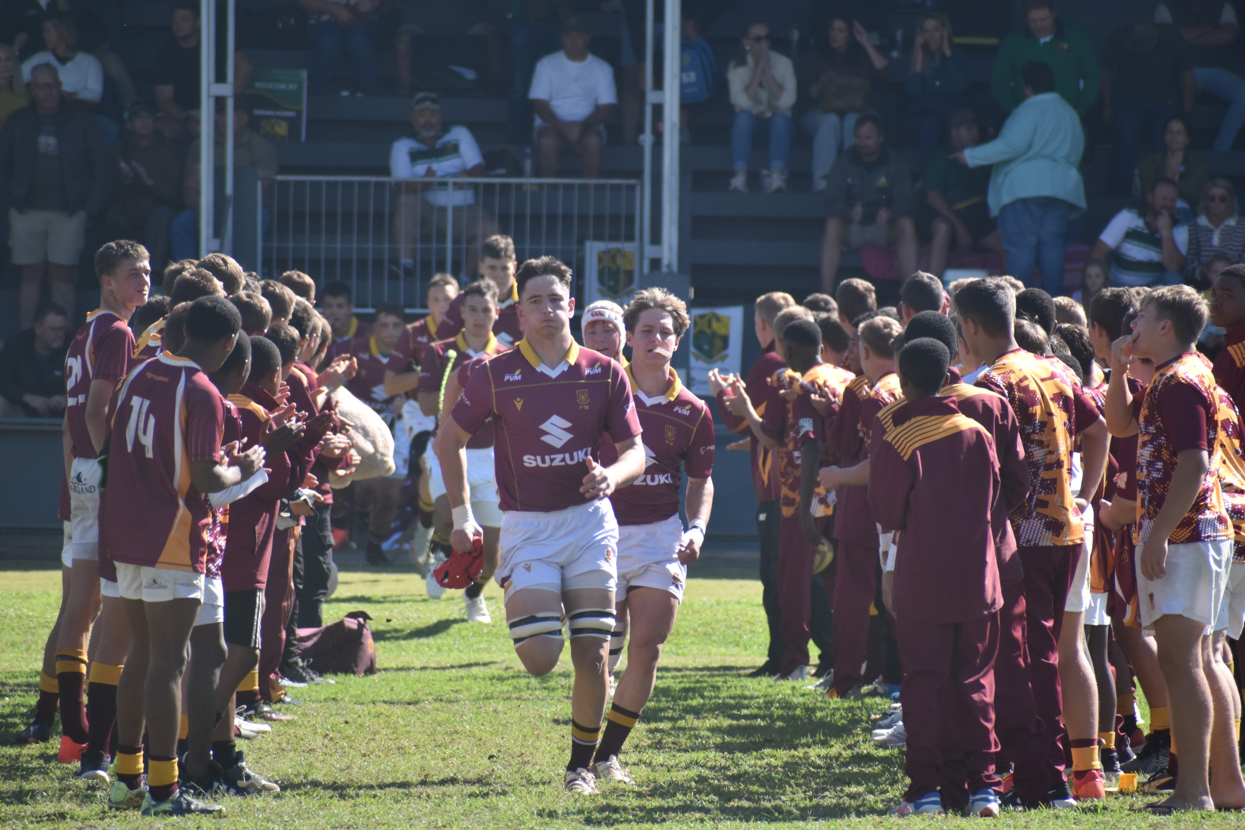 Wesvalia Captain Tiaan de Kock and KHS's Gerrit Koen will be an interesting battle at number eight.