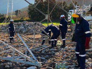 Electricity-supply restoration in final stages
